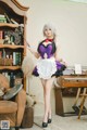 Coser @ 蜜汁 猫 裘 Vol.046: 贞德 女仆 (40 photos) P9 No.f1de2f Image No. 63