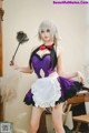 Coser @ 蜜汁 猫 裘 Vol.046: 贞德 女仆 (40 photos) P34 No.6de3fa Image No. 13